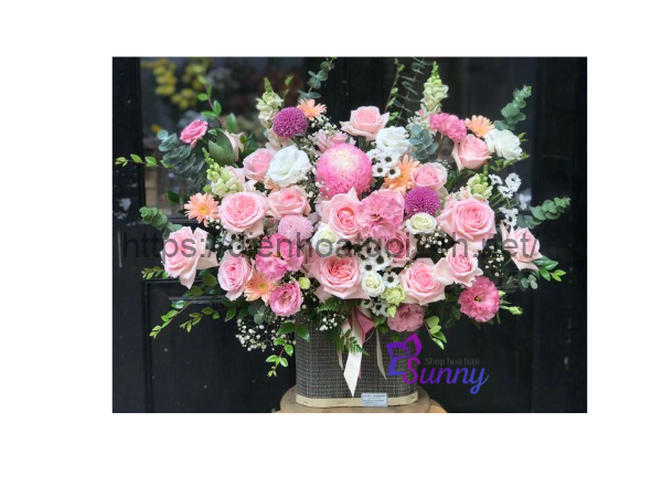Giỏ Hoa Nồng Nàn Hương Tình - M399 6 Thiet ke chua co ten 5 9