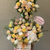 Lẵng Hoa Tươi 2 Tầng Ngợi Ca - M375 2 gio-hoa-chuc-mung-3