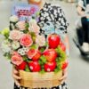 Giỏ Quả Tặng Thầy Cô - B36 1 Giỏ Quả Tặng Thầy Cô B36