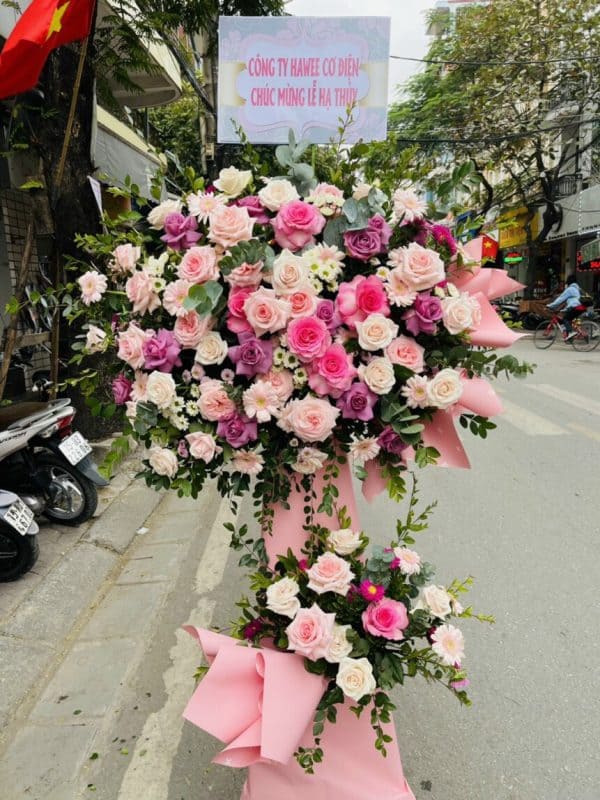 Đặt hoa khai trương Hà Nội hỏa tốc tại Shop hoa tươi Sunny 30 Điện hoa khai trương Hà Nội
