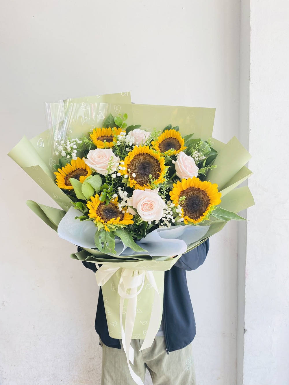 Đặt hoa khai trương Hà Nội hỏa tốc tại Shop hoa tươi Sunny 25 Bó hoa khai trương ngọt ngào