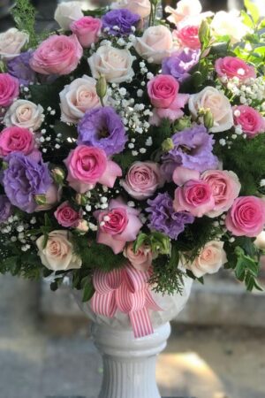 lẵng hoa cát tường