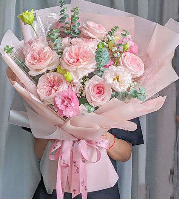 Những loài hoa chúc mừng kỷ niệm ngày cưới ý nghĩa 36 Bó hoa cẩm chướng hồng kỷ niệm ngày cưới