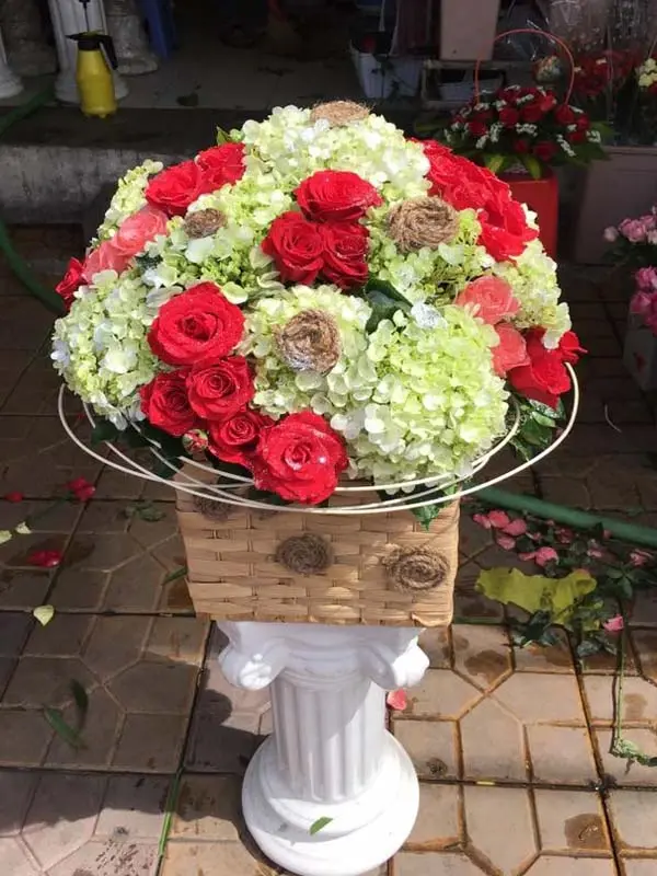 gio hoa sinh nhat cam tu cau 51301j