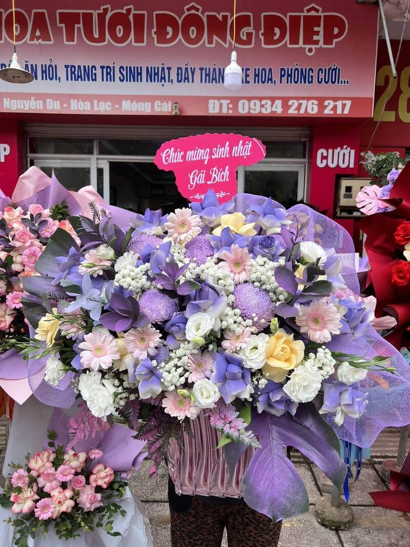 Top 10 Shop hoa tươi đẹp ở Quảng Ninh bạn không nên bỏ qua 15 hoa tươi đông điệp móng cái