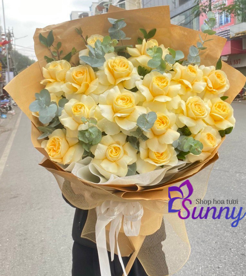 Bó hoa tôn vinh vẻ đẹp của Phụ nữ Việt Nam