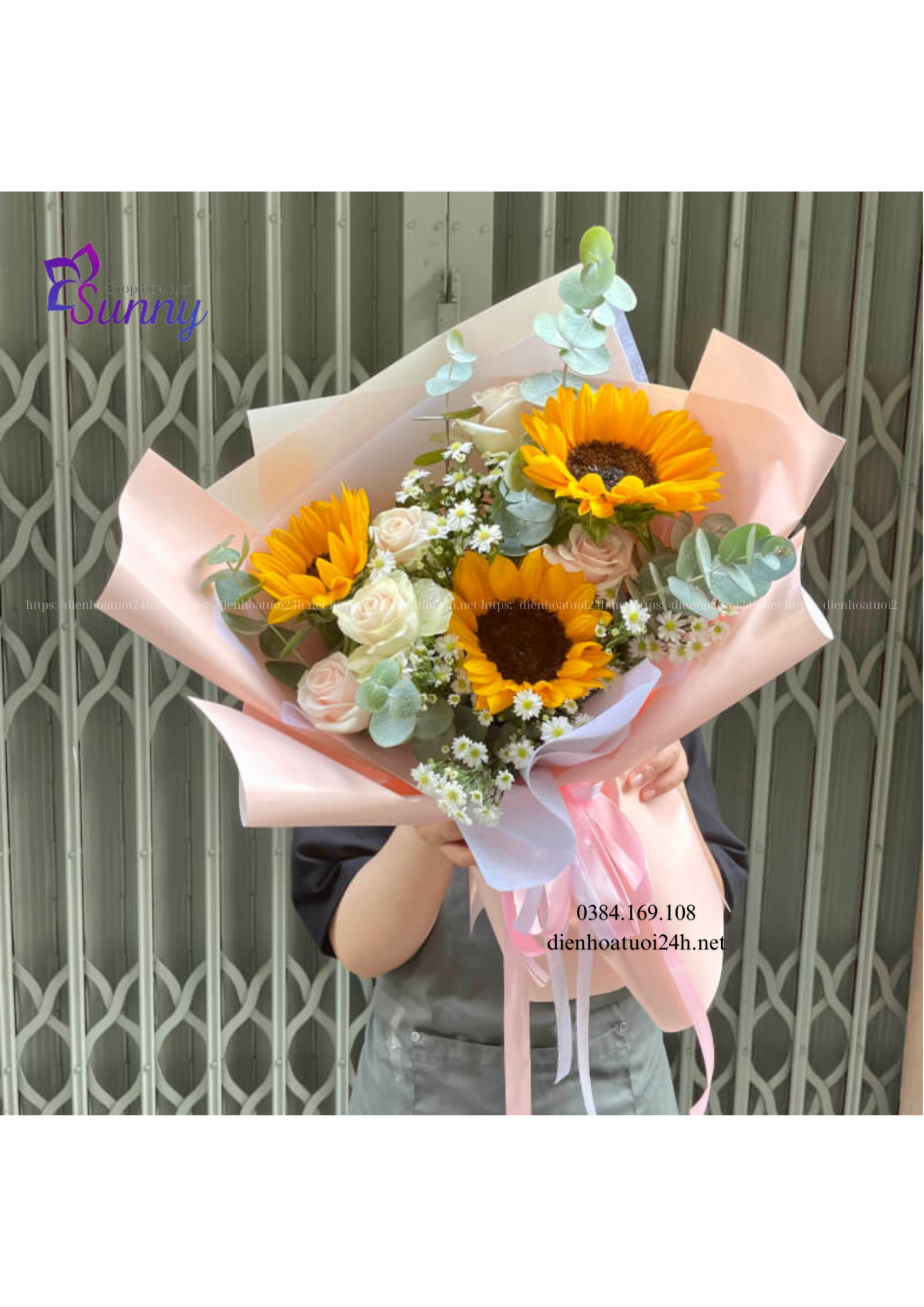 Bó hoa hướng dương Bó hoa hướng dương