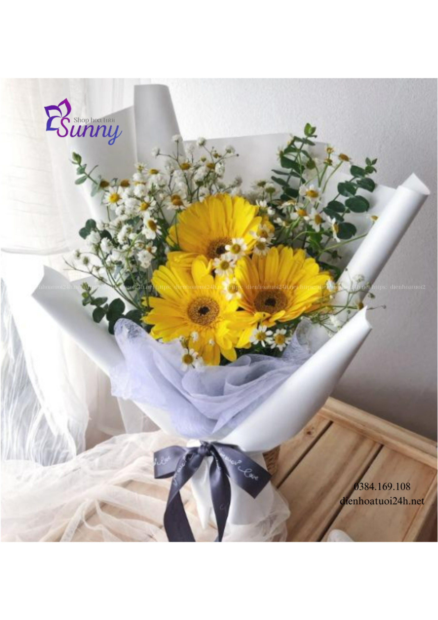 Bó hoa hướng dương Bó hoa hướng dương
