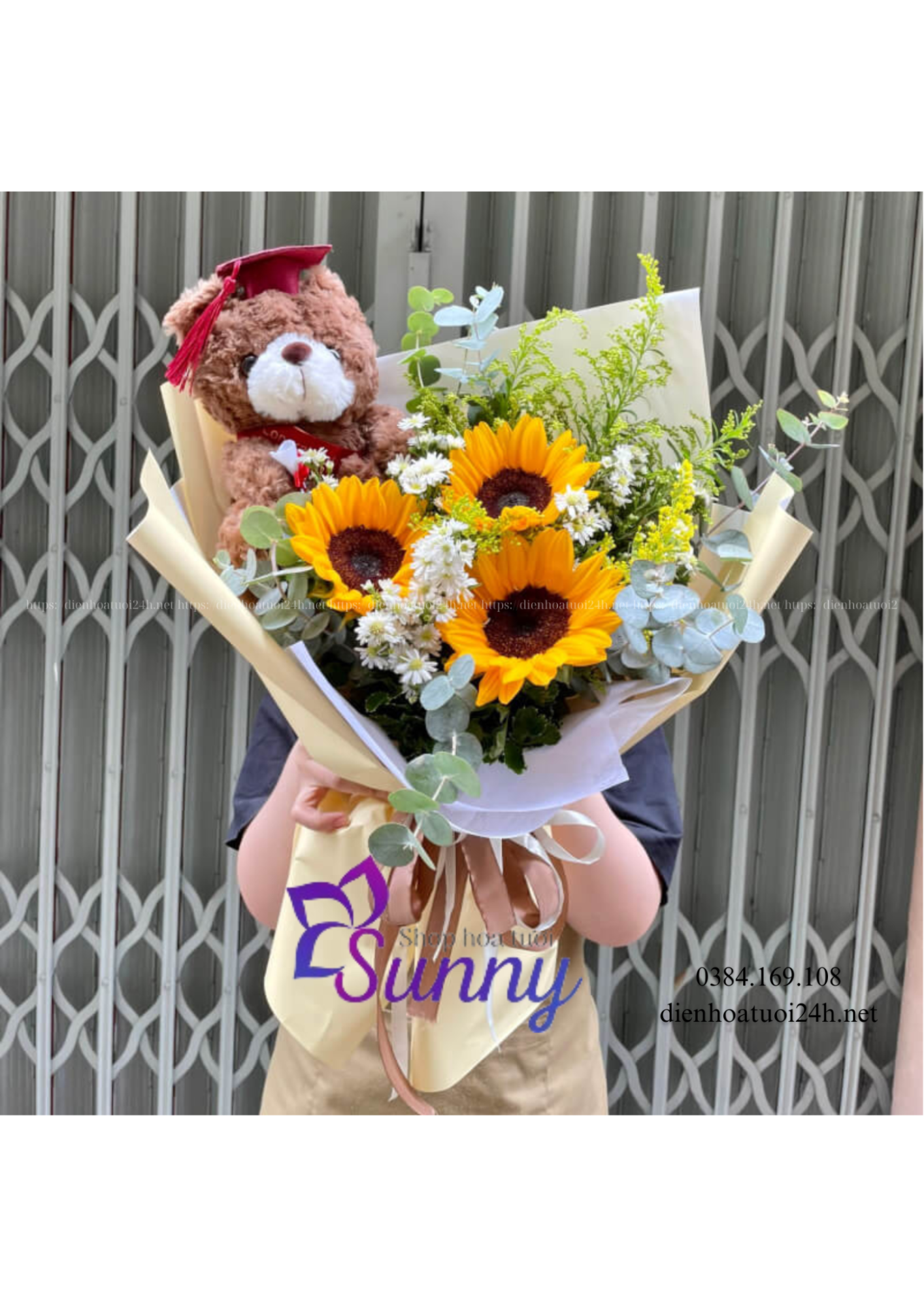 Bó hoa hướng dương Bó hoa hướng dương