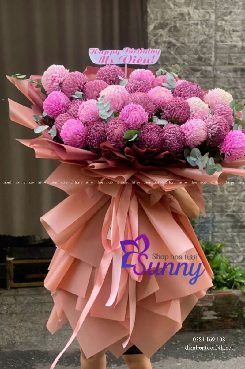 Bó hoa mẫu đơn Bó hoa mẫu đơn
