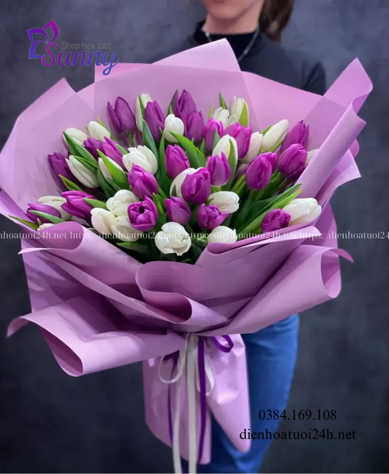Bó hoa tulip Bó hoa tulip