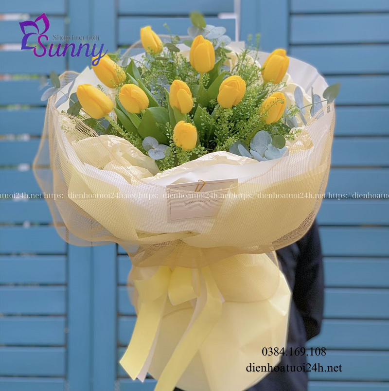 Bó hoa tulip Bó hoa tulip