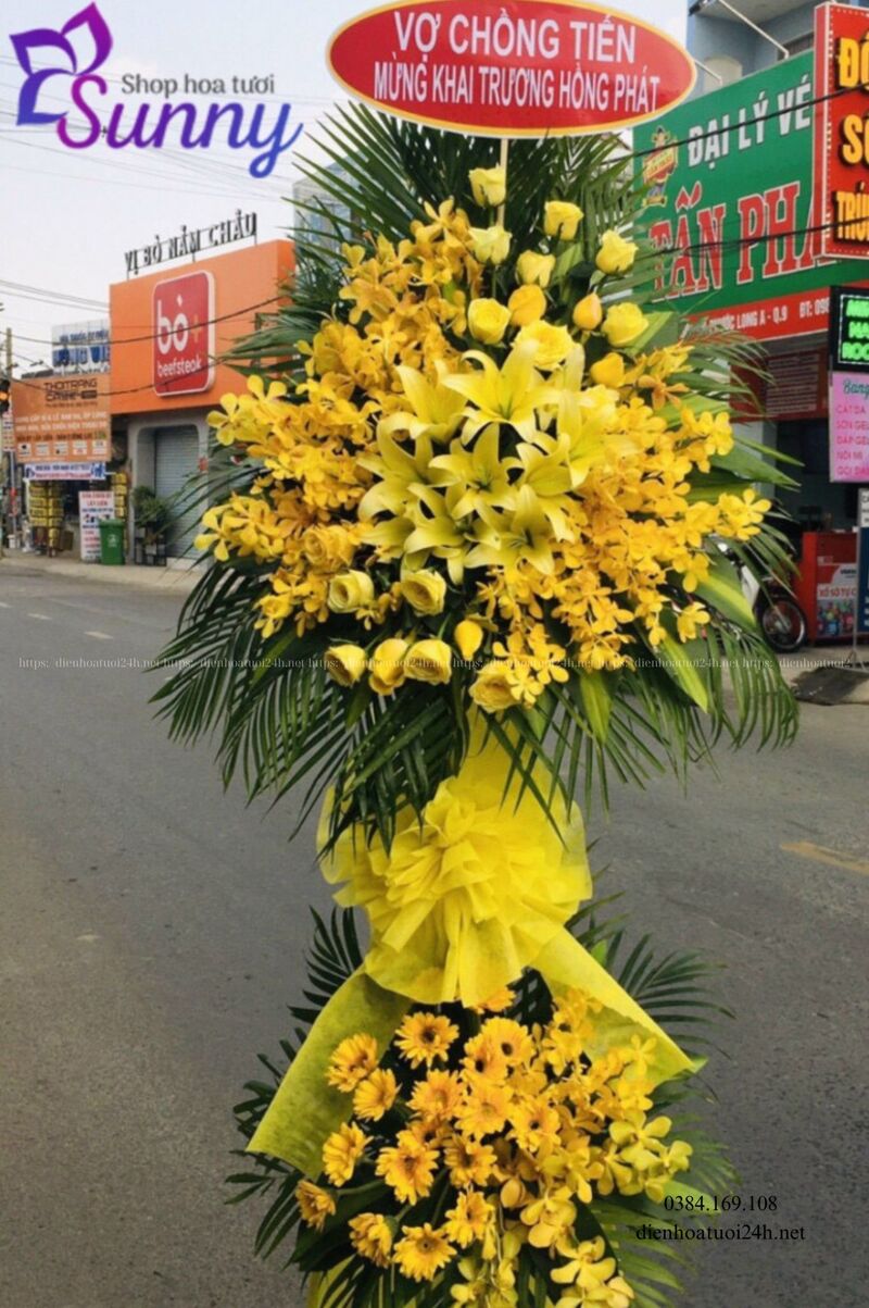 bó hoa hội nghị