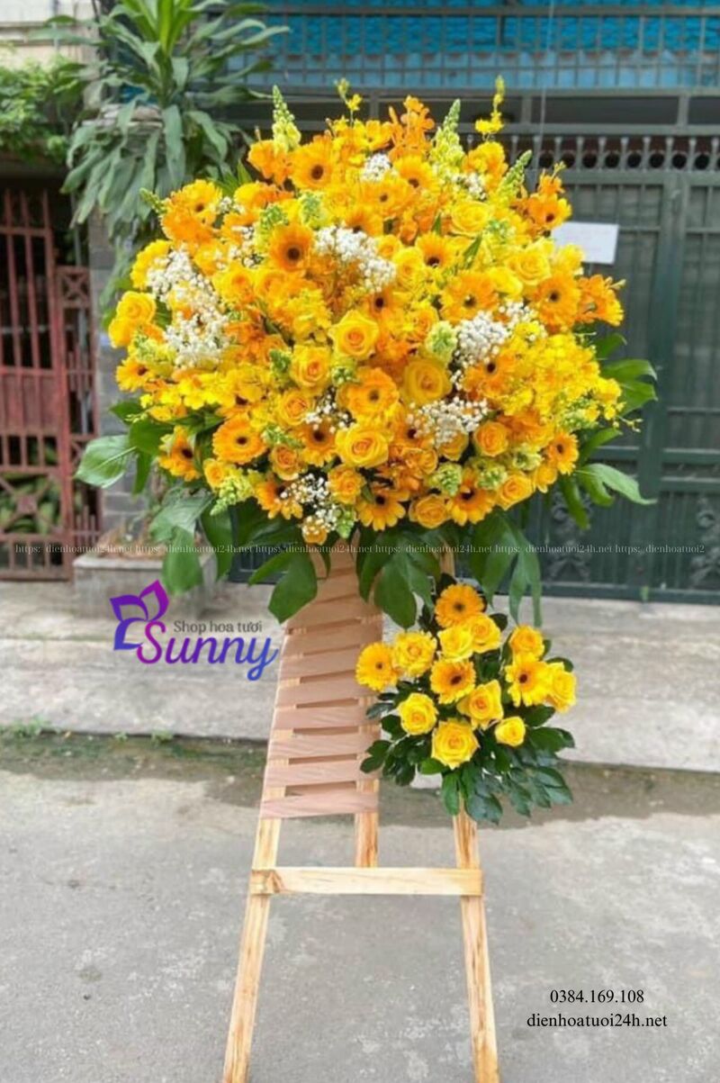 Hoa chúc mừng hội nghị