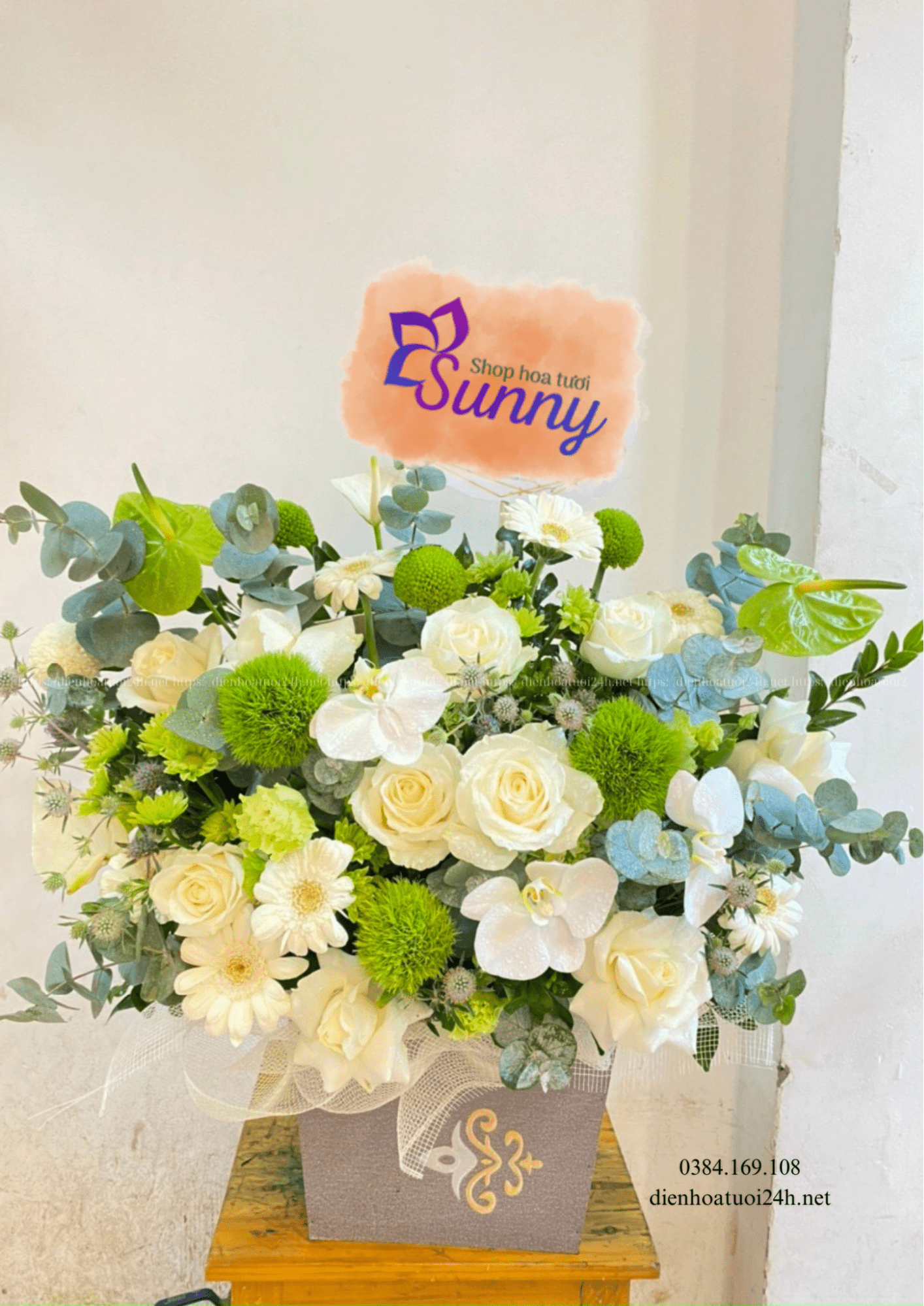 Giỏ hoa khai trương được ưa chuộng bậc nhất tại Sunny