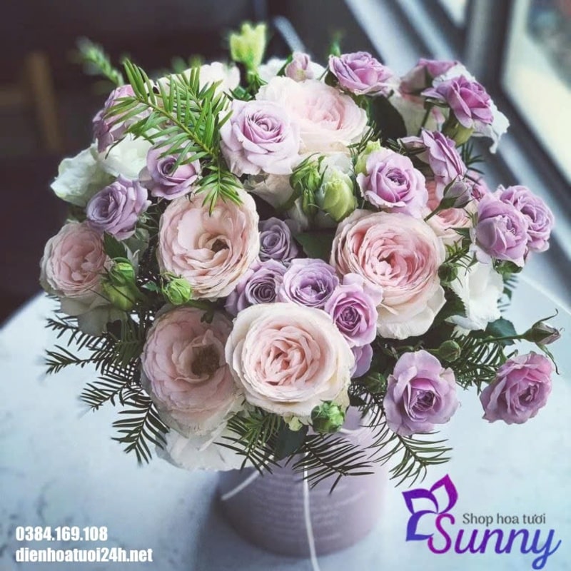 Ý Nghĩa Hoa Hồng Màu Tím: Giải Mã Tình Yêu & Cuộc Sống 26 Shop hoa tươi Sunny - địa chỉ bán hoa hồng tím uy tín