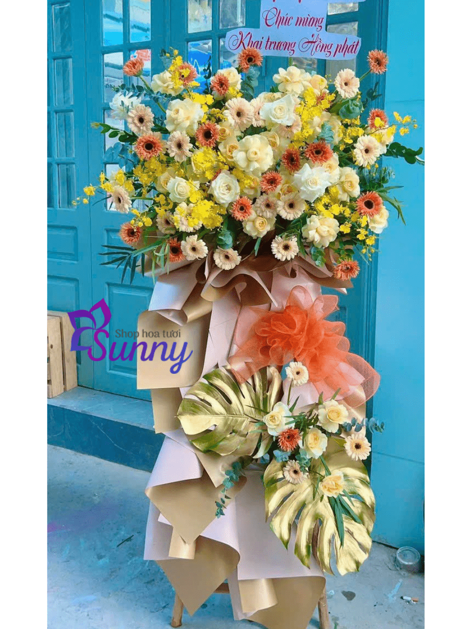 Cửa Hàng Hoa Quận 4 Giao Hoa Giá Rẻ, Free Ship Nội Thành 21 Mẫu kệ hoa đại cát đại lợi
