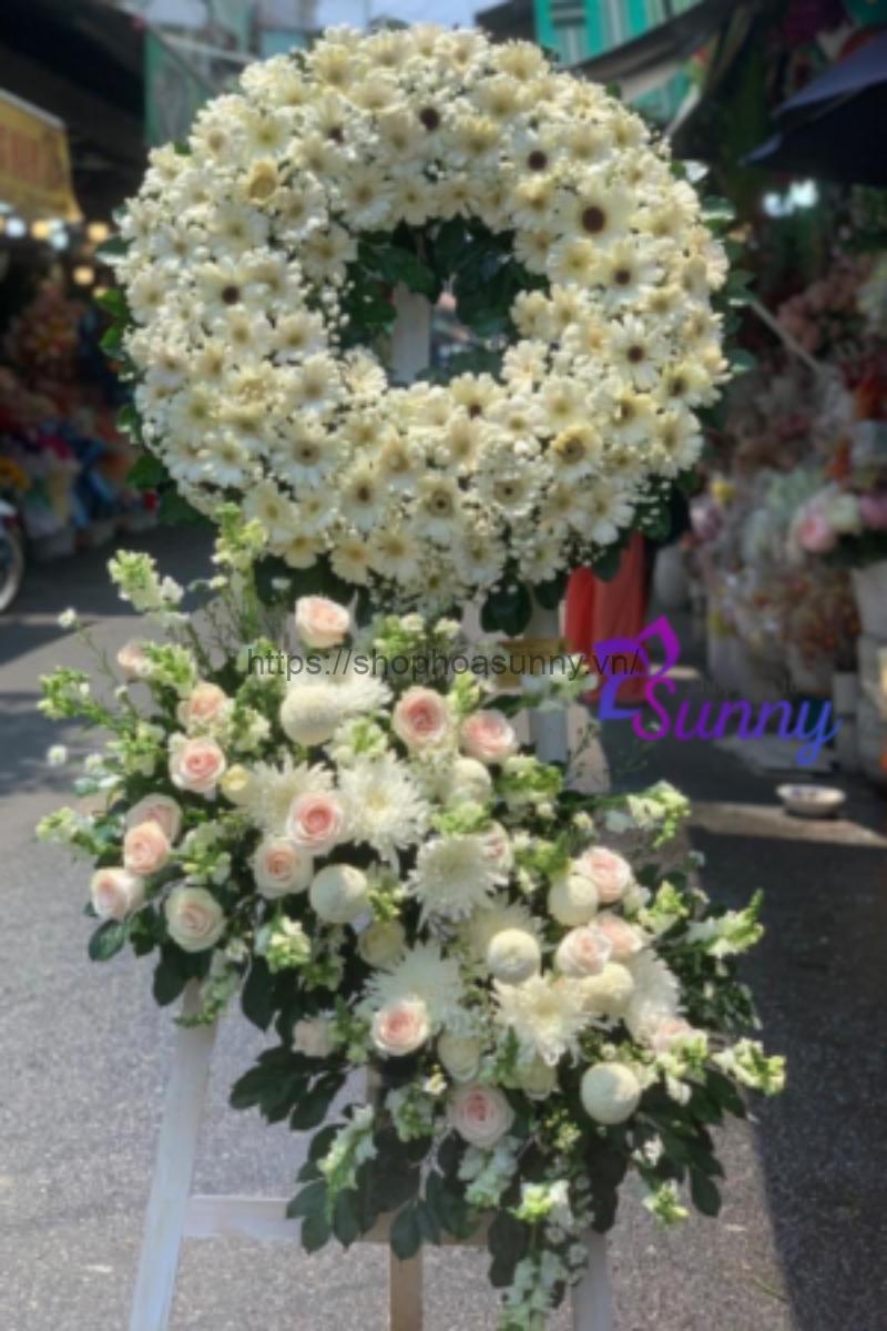 Shop Hoa Ở Hà Hội Giao Nhanh, Giá Tốt 21 Vòng hoa tang lễ