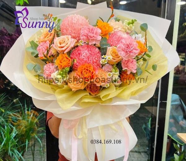 hoa chúc mừng