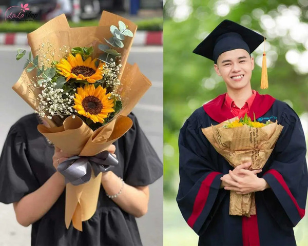 hoa chúc mừng tốt nghiệp